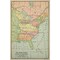 Map Of Eastern North America In 1783. Some Eastern States Boundaries Extend From The Atlantic Ocean To The Mississippi